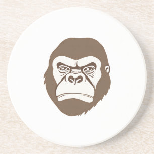 Gorilla Tecknad Teckning Underlägg