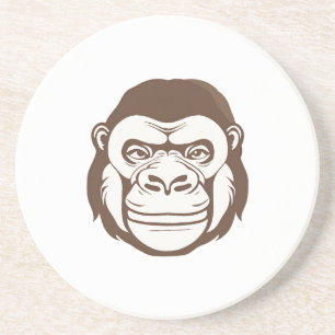Gorilla Tecknad Teckning Underlägg