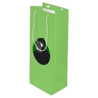 Gorilla Tecknad Vin Gift Bag