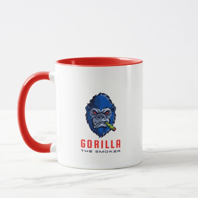Gorilla the Smoker Mugg (Vänster)
