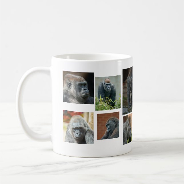 Gorilla-troopen Kaffemugg (Vänster)