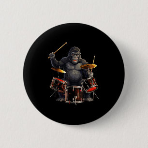 Gorilla Trumstock Trummisar Barn Pojkar Män Rock & Knapp