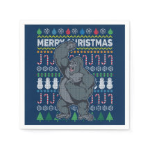 Gorilla Ugly jul Sweater Wildlife Series