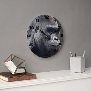 GORILLA-väggklocka Stor Klocka