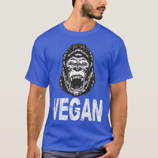 Gorilla Vegan Vegetarian Animal Kärlek, Eat Health T Shirt