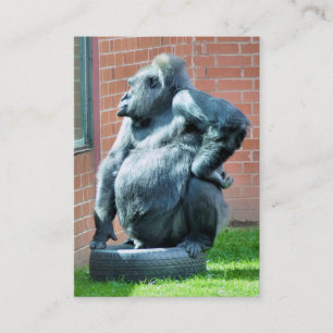 GORILLA VISITKORT