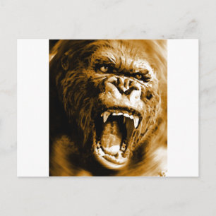 Gorilla Vykort