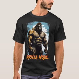 Gorilla Workout Tröjor Gorilla Mode Gym Och Kropps