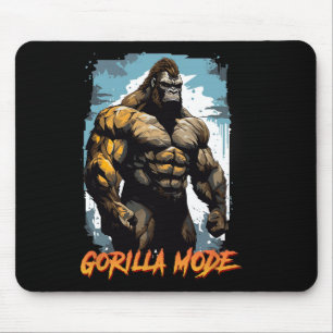 Gorilla Workout Tröjor Gorilla Mode Gym Och Kropps Musmatta
