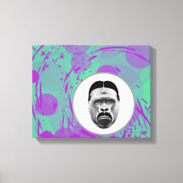 Gorilla Wrapped Canvas