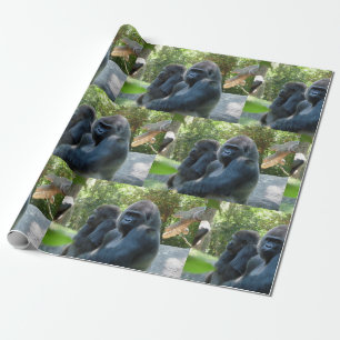 Gorilla Wrapping Papprare Presentpapper