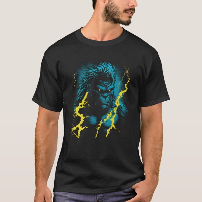 Gorilla Zoo Keeper Silverback Gorilla Animal 1 T Shirt (Framsida)