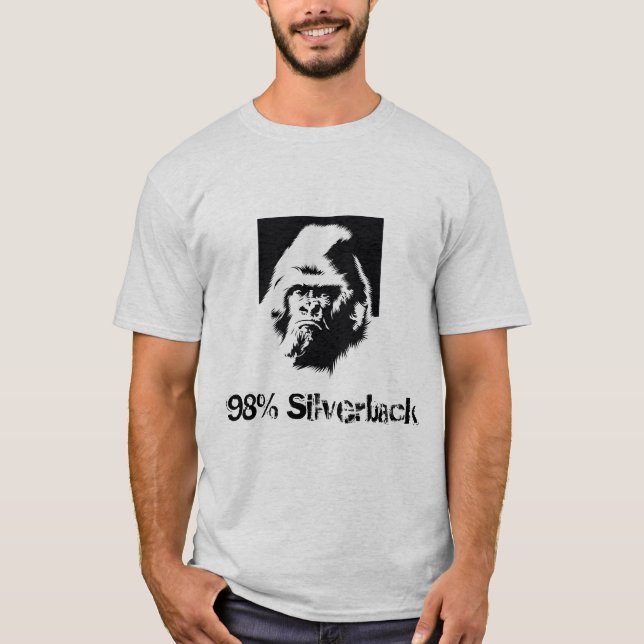 gorillaansikte t-shirt (Framsida)