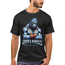 GorillaBoss - Funny gorilla-grafisk T - Gorilla
