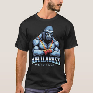 GorillaBoss - Funny gorilla-grafisk T - Gorilla Shirt