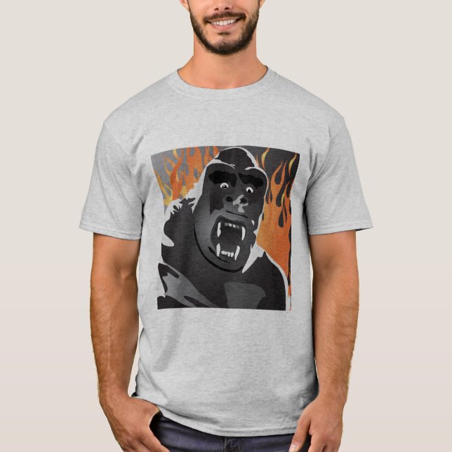 Gorillaförstörelseskjorta Tröja (Framsida)