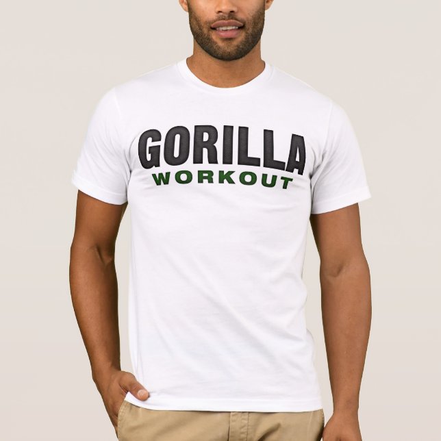 Gorillagenomköraren tänder dräkt tröja (Framsida)