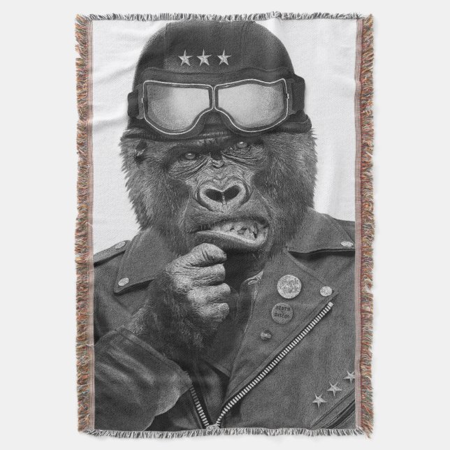 Gorillagrabb Filt (Framsidan Vertikal)