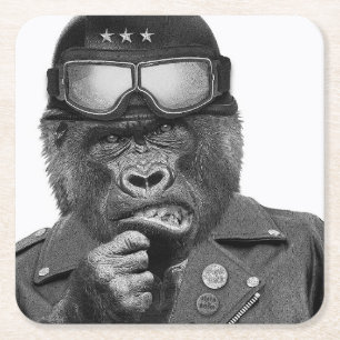 Gorillagrabb Underlägg Papper Kvadrat