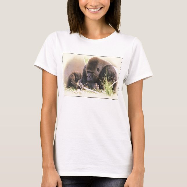 Gorillakärlek T-shirt (Framsida)