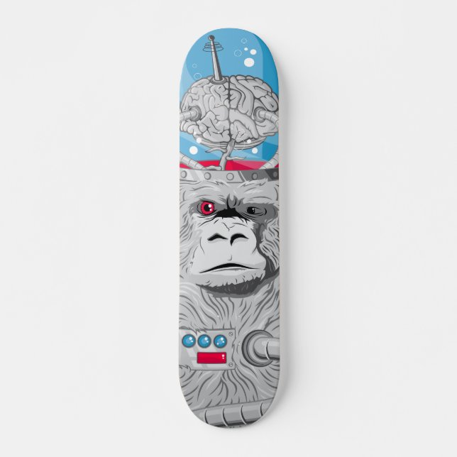 Gorillakrig Skateboard Bräda 21,5 Cm (Framsida)
