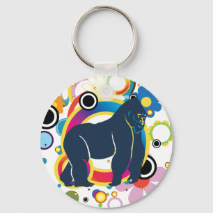 Gorillan Keychain Nyckelring