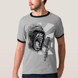 Gorillan uttrycker t-shirt