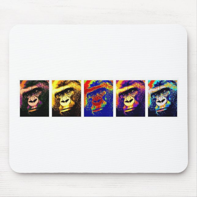 Gorillas Pop Art Musmatta (Framsidan)