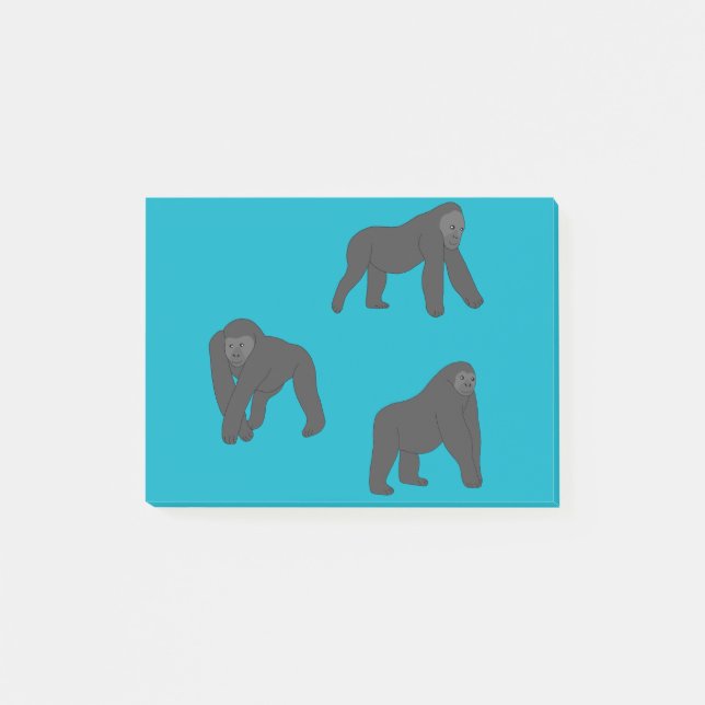 Gorillas Post-it Block (Framsida)