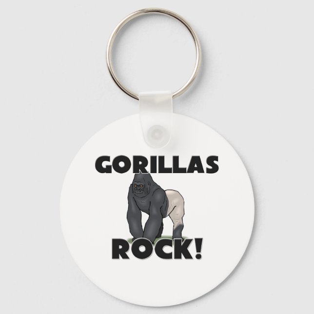 Gorillas Sten Nyckelring (Framsida)