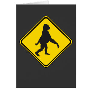 Gorillas Xing! Hälsningskort
