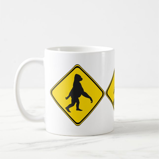 Gorillas Xing! Kaffemugg (Vänster)