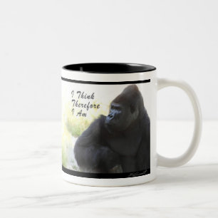 Gorillasamtalmugg Två-Tonad Mugg