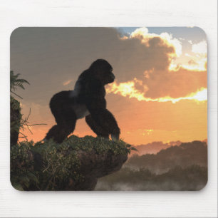Gorillasolnedgång Musmatta