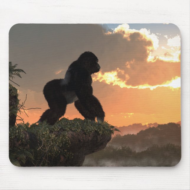 Gorillasolnedgång Musmatta (Framsidan)