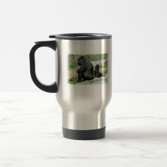 GorillaTime ut travel mug Resemugg (Vänster)