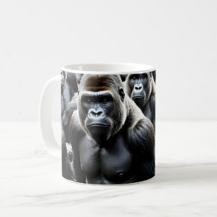 Gorillatrupp Kaffemugg