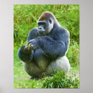 Gorillatryck Poster
