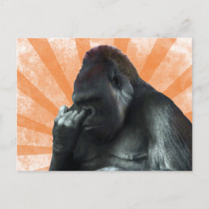 Gorillavykort Vykort