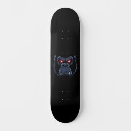 Gorille aux yeux rouges  mini skateboard bräda 18,5 cm