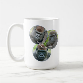 Gorillor Får Mig Att Le Kaffemugg