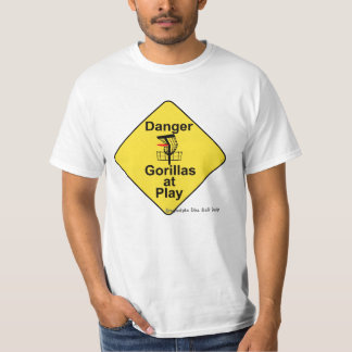 Gorillor på lek tee