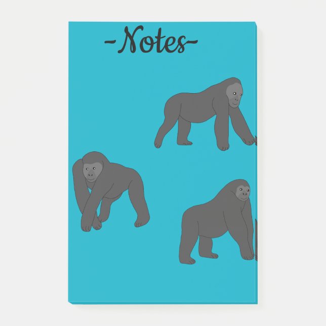 Gorillor Post-it Block (Framsida)