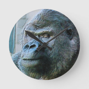GORILLOR RUND KLOCKA