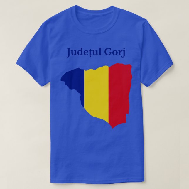 Gorj County Rumänien T Shirt (Design framsida)