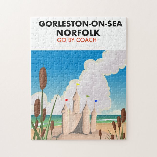 Gorleston-on-Sea Norfolk poster Pussel (Vertikal)