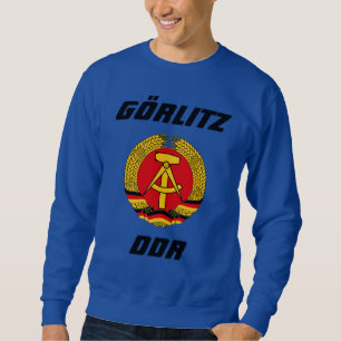 Gorlitz, Deutsche Demokratische Republik DDR Lång Ärmad Tröja