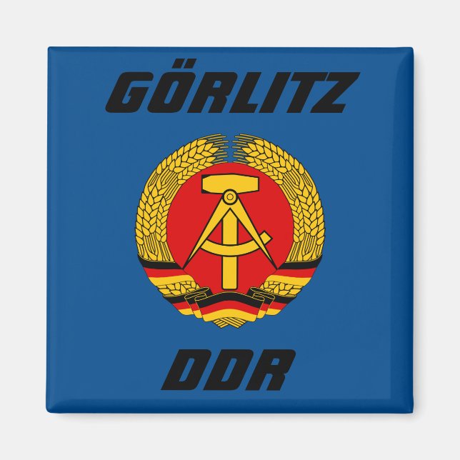 Gorlitz, Deutsche Demokratische Republik DDR Magnet (Framsidan)
