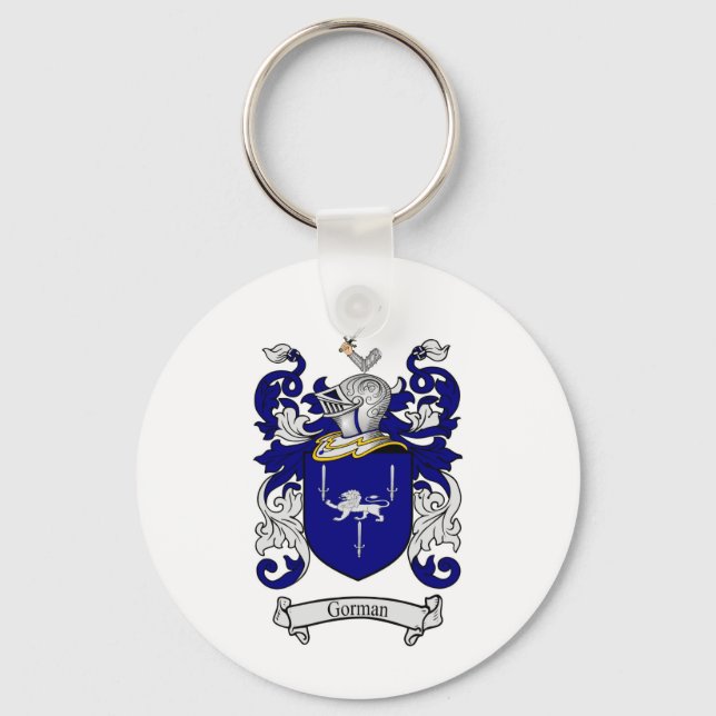 GORMAN FAMILY CREST - TYMAN JACKAR ARM NYCKELRING (Framsida)