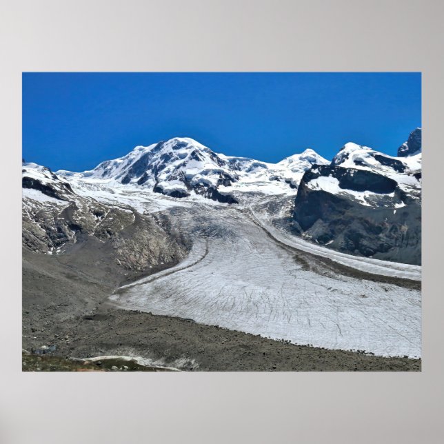 Gornergrat Glaciers start Poster (Framsidan)